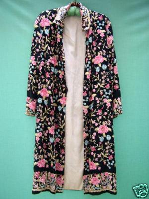 Vintage stunning coat covered with embroidery 20s/30s