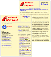 Pages from the original Health & Safety World magazine site